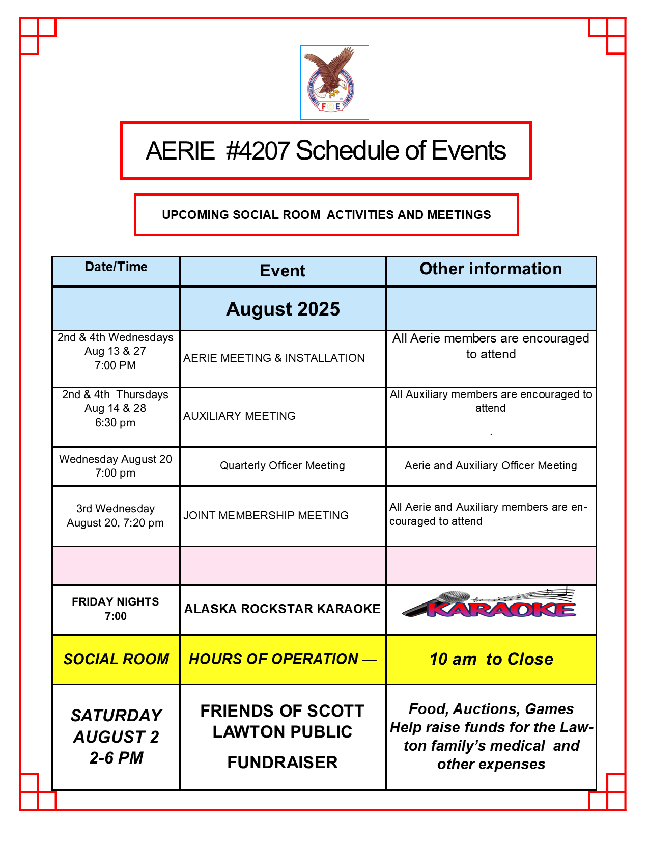 2025 August Web Cal